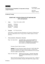 Journal of the 416th Reinforced Plenary Meeting of the Permanent Council (es)