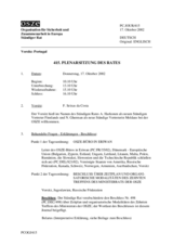 Journal of the 415th Plenary Meeting of the Permanent Council (de)