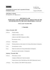 Permanent Council Decision No. 498