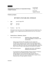 Journal of the 405th Plenary Meeting of the Permanent Council (it)