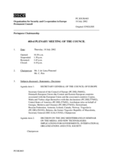 Journal of the 403rd Plenary Meeting of the Permanent Council