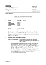 Journal of the 402nd Plenary Meeting of the Permanent Council (de)