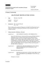 Journal of the 401st Plenary Meeting of the Permanent Council