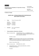 Journal of the 400th Reinforced Plenary Meeting of the Permanent Council (es)