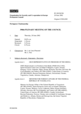 Journal of the 398th Plenary Meeting of the Permanent Council