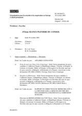 Journal of the 472nd Plenary Meeting of the Permanent Council (fr)