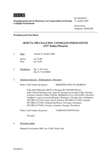 Journal of the 473rd Special Plenary Meeting of the Permanent Council (it)