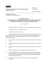 Permanent Council Decision No. 473