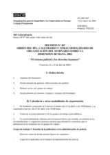 Permanent Council Decision No. 467 (es)