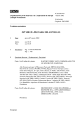 Journal of the 383rd Plenary Meeting of the Permanent Council (it)