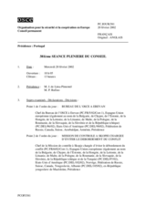 Journal of the 381st Plenary Meeting of the Permanent Council (fr)