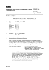 Journal of the 378th Plenary Meeting of the Permanent Council (it)