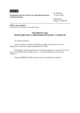 Permanent Council Decision No. 464 (fr)