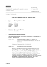 Journal of the 376th Plenary Meeting of the Permanent Council