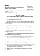 Forum for Security Co-operation Decision No. 16/02