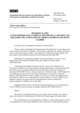 Forum for Security Co-operation Decision No. 15/02 (fr)