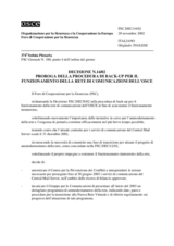 Forum for Security Co-operation Decision No. 14/02 (it)