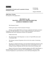 Permanent Council Decision No. 668