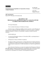 Permanent Council Decision No. 668 (es)