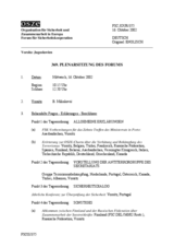 Journal of the 369th Plenary Meeting of the Forum for Security Co-operation (de)