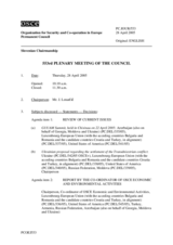 Journal of the 553rd Plenary Meeting of the Permanent Council