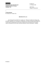 Permanent Council Decision No. 16 (de)