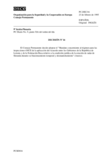 Permanent Council Decision No. 16 (es)