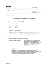 Journal of the 556th Plenary Meeting of the Permanent Council (it)