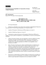 Permanent Council Decision No. 672 (es)