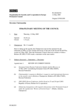 Journal of the 555th Plenary Meeting of the Permanent Council