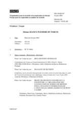 Journal of the 361st Plenary Meeting of the Forum for Security Co-operation (fr)