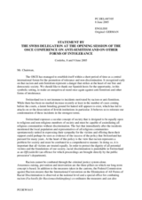 Statement by the Delegation of Switzerland