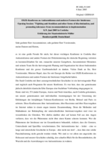 Statement by Christine Mueller, State Minister of the Federal Republic of Germany (de)