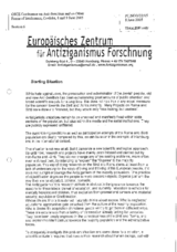 Contribution by European Centre for Antiziganism Research (EZAF)