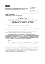 Forum for Security Co-operation Decision No. 7/02 (fr)