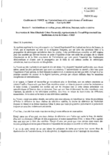 Intervention by Elisabeth Cohen-Tannoudji, Representative Council of Jewish Institutions of France