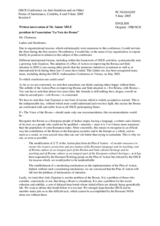 Written intervention of Mr. Saimir Mile, President of the Association "La Voix des Rroms"