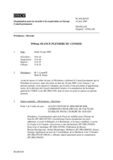 Journal of the 559th Plenary Meeting of the Permanent Council (fr)