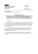 Permanent Council Decision No. 678 (de)