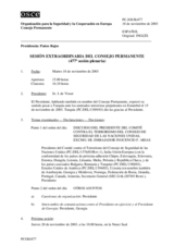 Journal of the 477th Special Plenary Meeting of the Permanent Council (es)