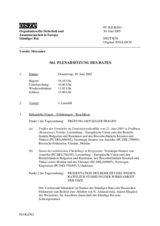 Journal of the 561st Plenary Meeting of the Permanent Council (de)