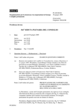 Journal of the 561st Plenary Meeting of the Permanent Council (it)