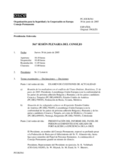 Journal of the 561st Plenary Meeting of the Permanent Council (es)