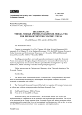 Permanent Council Decision No. 684