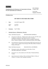 Journal of the 356th Plenary Meeting of the Forum for Security Co-operation (it)