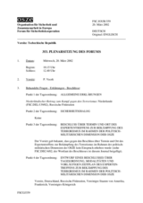 Journal of the 353rd Plenary Meeting of the Forum for Security Co-operation (de)