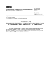 Forum for Security Co-operation Decision No. 5/02 (it)