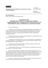 Permanent Council Decision No. 688 (es)