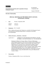 Journal of the 567th Special Plenary Meeting of the Permanent Council