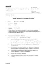 Journal of the 569th Plenary Meeting of the Permanent Council (fr)